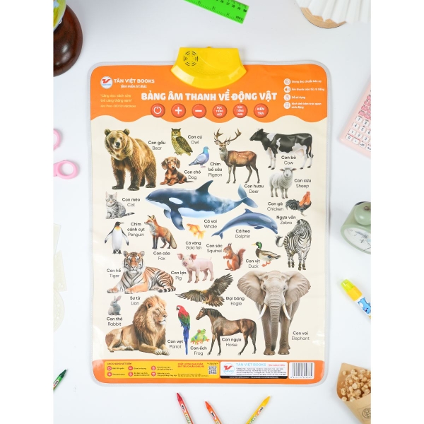 Bảng Âm Thanh Về Động Vật