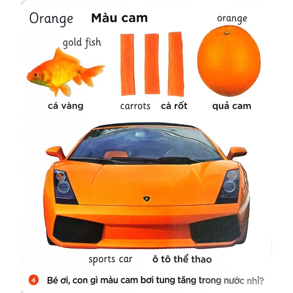 Song Ngữ Anh Việt - Cuốn Sách Đầu Tiên Của Tớ Về: Colours – Màu sắc