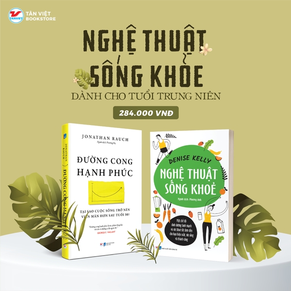 Combo: VỀ NGHỆ THUẬT SỐNG KHỎE DÀNH CHO TUỔI TRUNG NIÊN