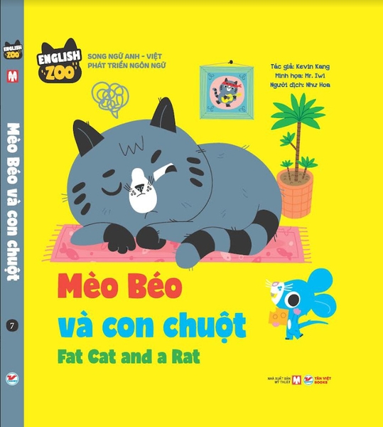 English Zoo: Mèo Béo và Con Chuột – Fat Cat And A Rat