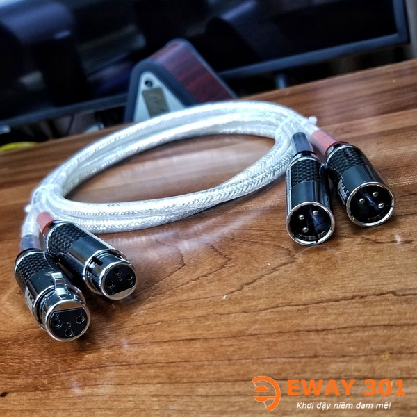 Dây Canon Đực Cái QED Signature - Dây Balanced QED Signature - Dài 1m