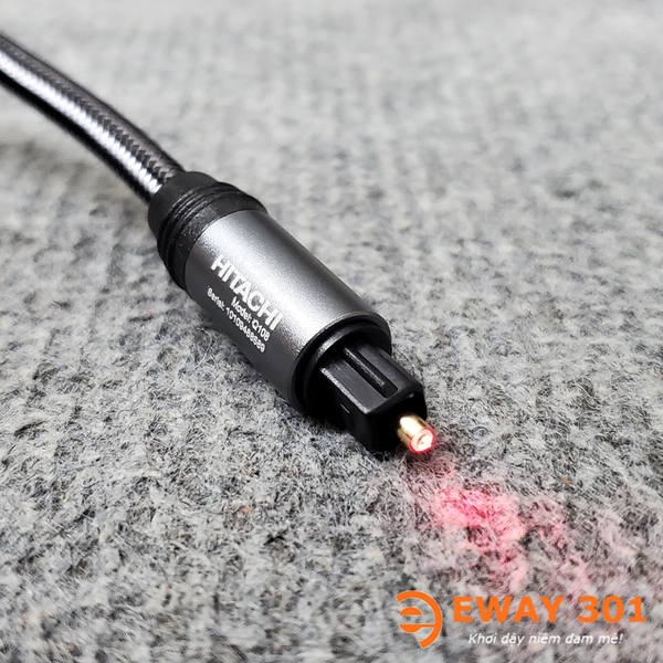 Dây Cáp Quang Audio Optical Toslink Hitachi Dài 1,5m