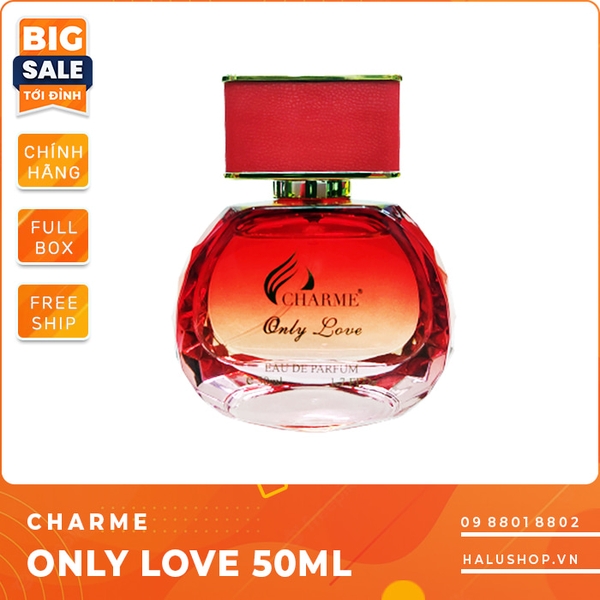 nuoc hoa charme only love 50ml chinh hang danh cho nu gia re