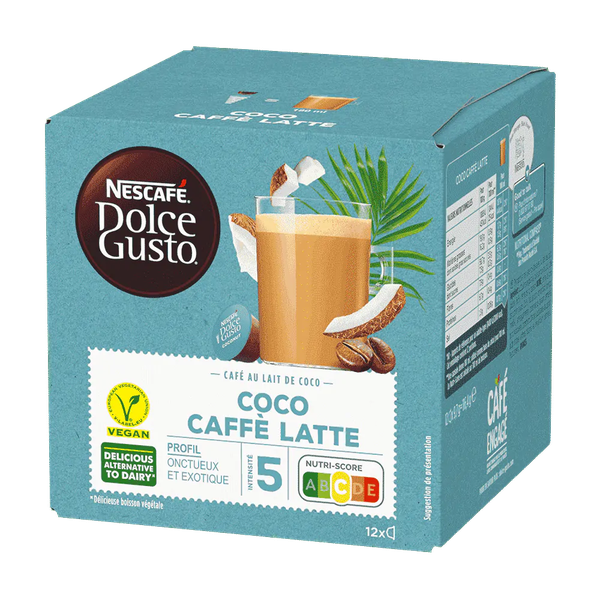 Dolce Gusto Nescafe Coconut Caffe Latte