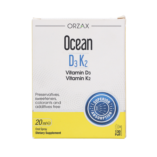 Orzax Vitamin D3K2 (200ml)