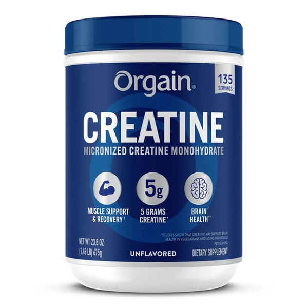 Orgain Creatine 675g (135 Lần Dùng)