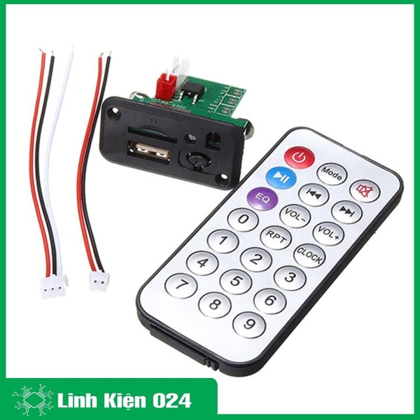 Module Giải Mã MP3 5V 12V USB/TF STEREO AMPLIFIER