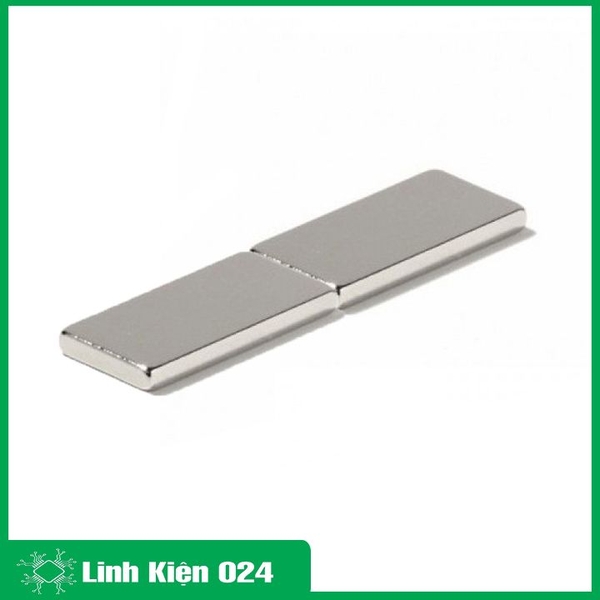 K4I12 Bộ 2 Viên Nam Châm Đất Hiếm 20x10x2mm ( Từ Tính Hút Cực Mạnh )
