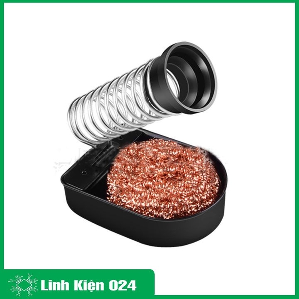 Kệ Hàn Lò Xo Gác Mỏ Hàn Tặng Bùi Nhùi Vệ Sinh Mũi Hàn