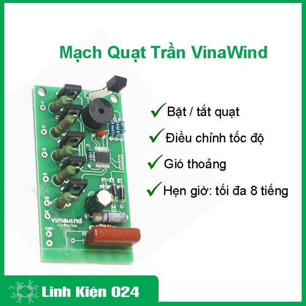 Mạch Quạt Trần Vinawind ( BH : 1 Tháng )