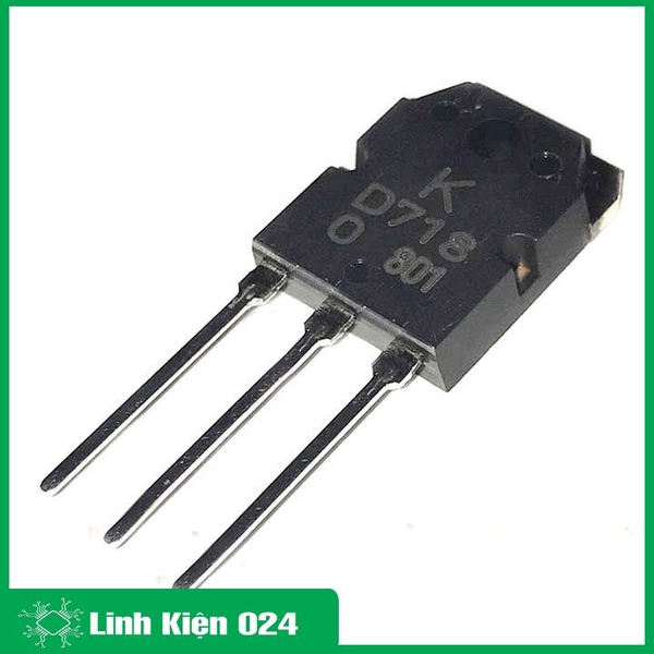 D718 TO-247 Trans NPN 8A 120V (K9E6)