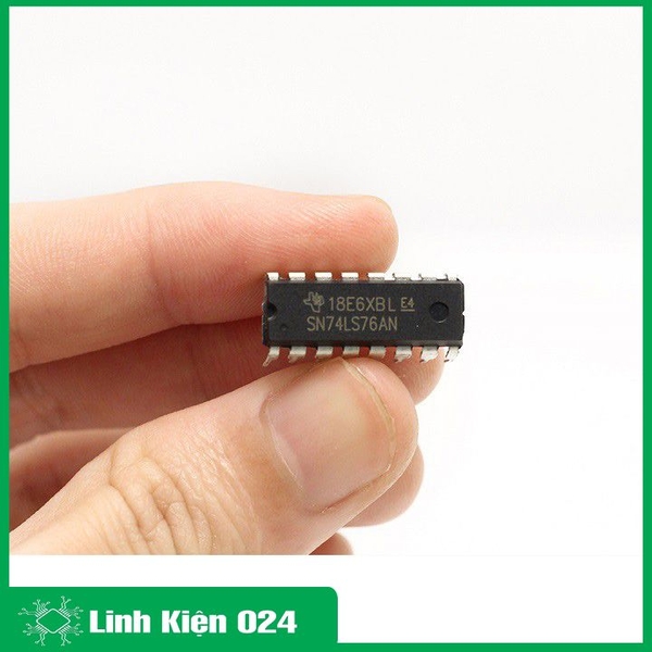 74LS76 Dual J-K Flip-Flop (with Preset and Clear) (K9H18)