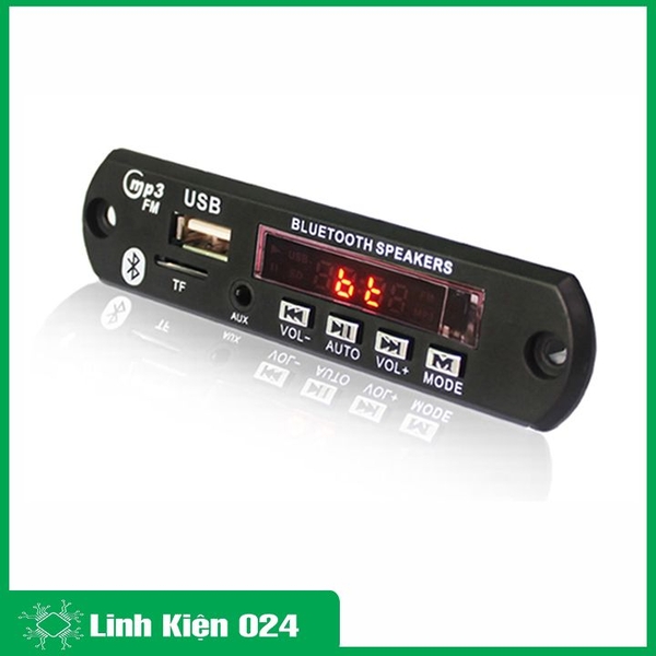 Mạch Giải Mã Mp3 CÓ Bluetooth 7-12VDC