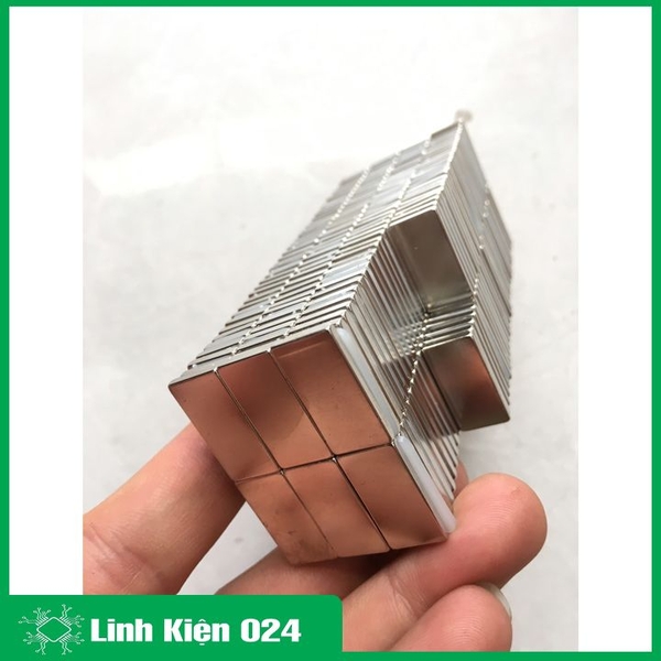 K4I12 Bộ 2 Viên Nam Châm Đất Hiếm 20x10x2mm ( Từ Tính Hút Cực Mạnh )