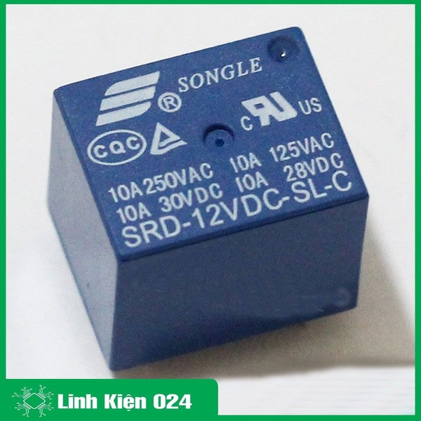 Bộ 3 Chiếc Relay Songle 12V10A  SRD- 12DVC- SL- C