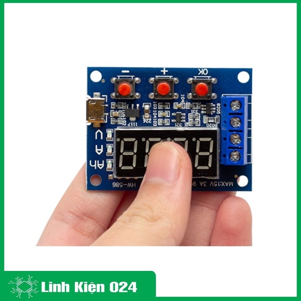 Mạch kiểm tra dung lượng pin Lithium 18650 Li-Ion Hw-586 Zb2L3 1.2v 12v (K2F6)