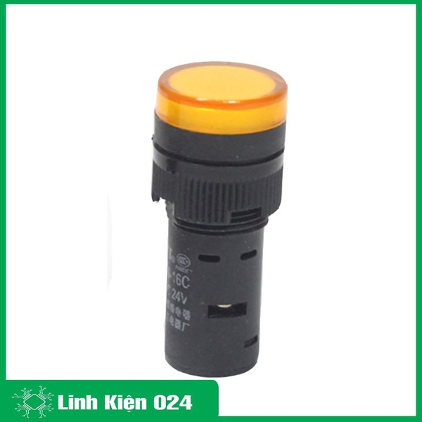 Đèn Báo Nguồn 16mm AD16-16C 24VDC