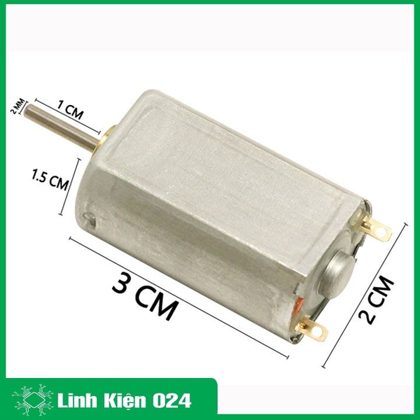 Động Cơ Mini 180 6VDC 25000RPM