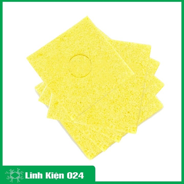 Bộ 5 Miếng Bọt Biển Vệ Sinh Mỏ Hàn 6x6Cm Tiện Dụng