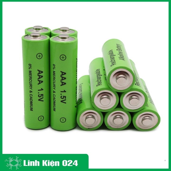 Pin Sạc AAA 1.5V 2100ma