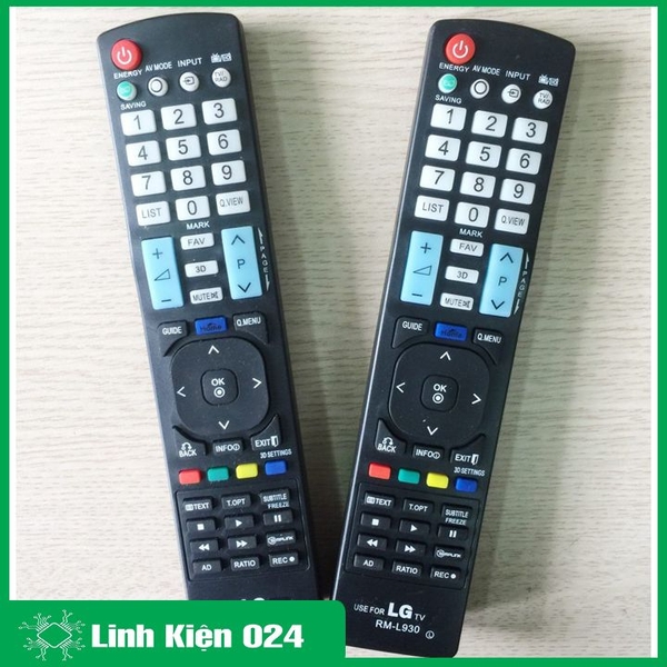 Điều Khiển Ti Vi LG RM-L930 ( BH : 1h Táng )