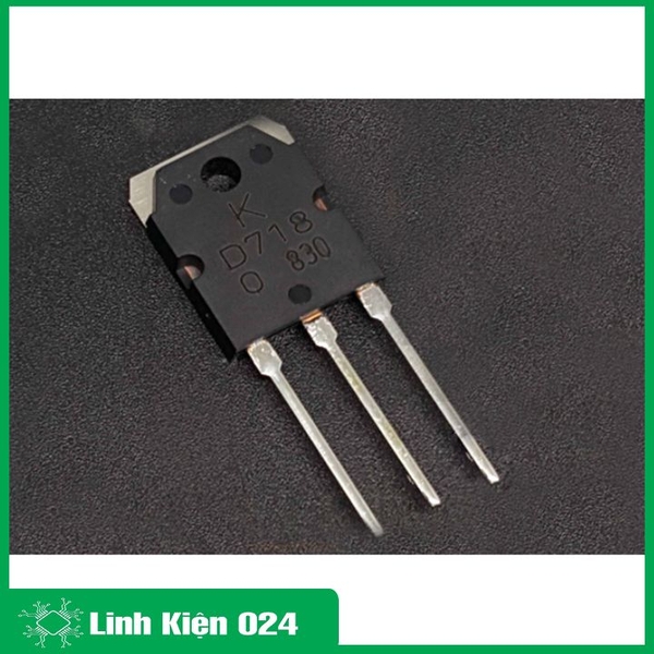 D718 TO-247 Trans NPN 8A 120V (K9E6)