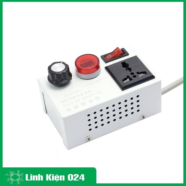 Bộ Điều Khiển Tốc Độ Động Cơ 220VAC 4KW Hiển Thị Điện Áp V2