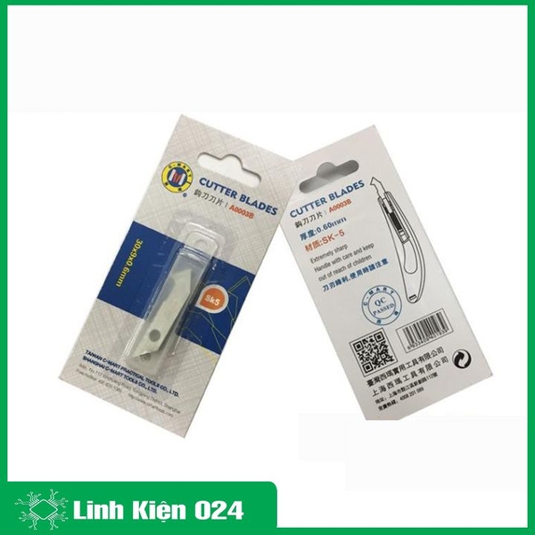 Lưỡi Dao cắt mạch C-Mart No.A0003B Bộ 6 Lưỡi