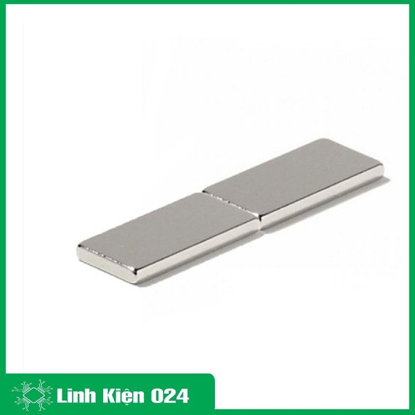 10 Viên Nam Châm Đất Hiếm 20x10x2mm ( Từ Tính Hút Cực Mạnh )
