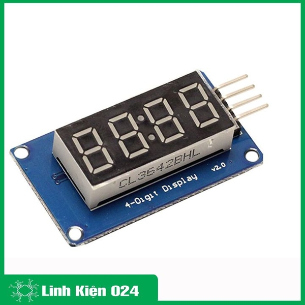 Module LED 7 Thanh 4 Số HC595 0.8 Inch