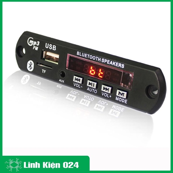 Mạch Giải Mã MP3/USB/TF/AUX (K5B2)