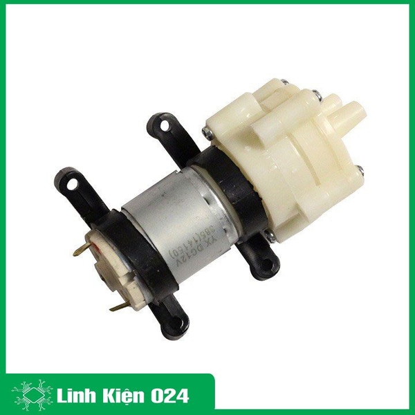 Combo Bộ DIY Chế Máy Rửa Tay Sát Khuẩn (01 Module Relay 12VDC 1 Kênh, 01 Máy Bơm RS385, 01 Adapter 12V-1A, 01 Cảm Biến Khoảng Cách - 3-30cm DNK30, 01 Nối Nguồn Cái)