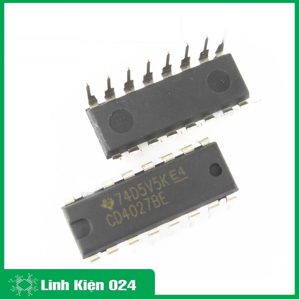 Chíp CD4027BE DIP16 (K9K12)