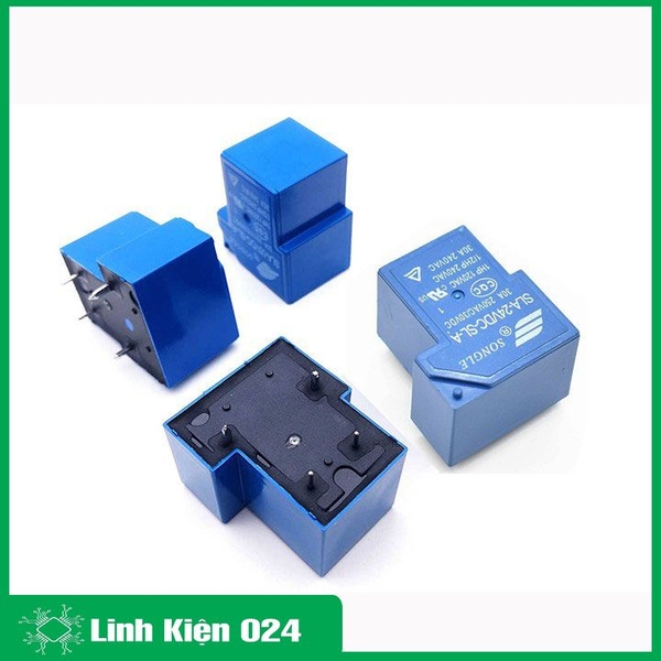 Relay Songle SLA 30A - 24V 4 Chân (K4F5)