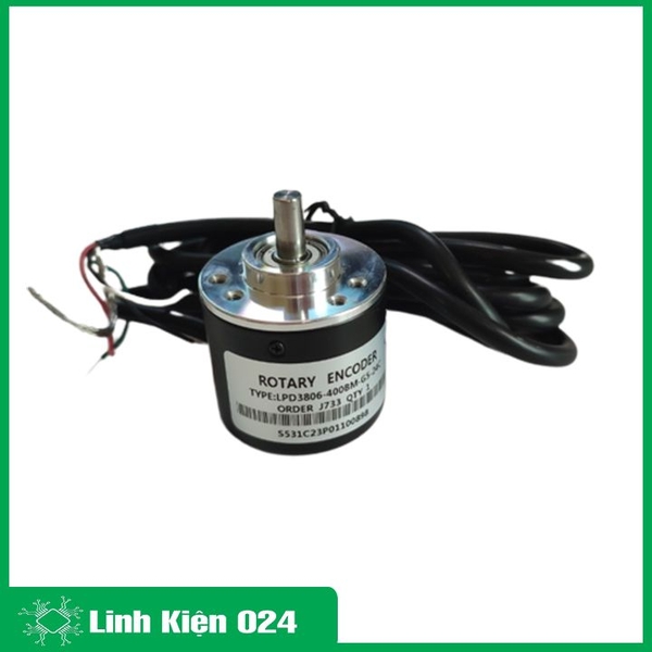 Động Cơ Mã Hóa Quay LPD3806-400BM-G5-24C 400 Xung 6mm Trục AB