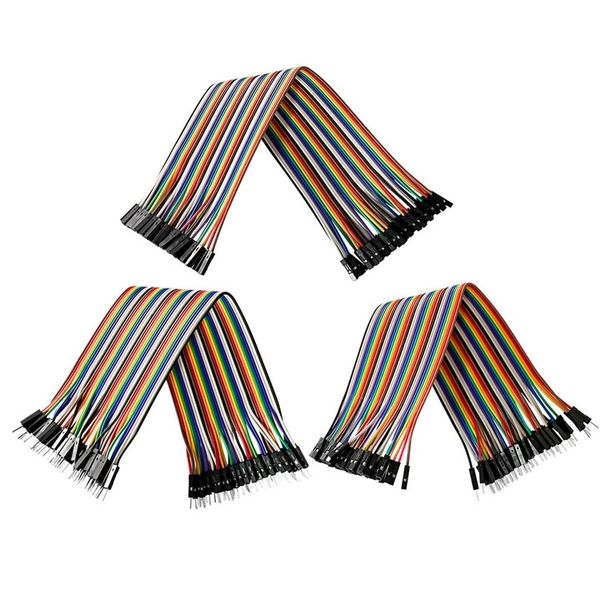 Dây Cắm Test Board 7 Màu Dài 20cm Đực-Cái/Đực-Đực-Cái-Cái