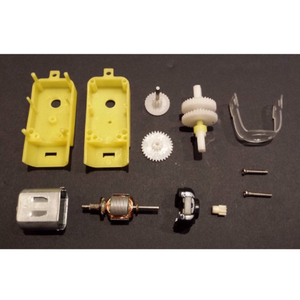 Động Cơ Giảm Tốc Vàng 3V-9V Chế Xe Mô Hình (k1i17)