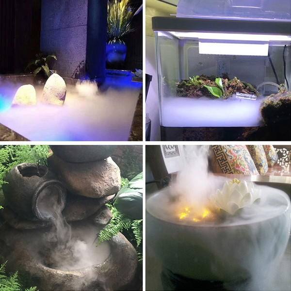 Động Cơ Phun Sương HB20 Có Đèn 20mm 24VDC 16W 400ml/h