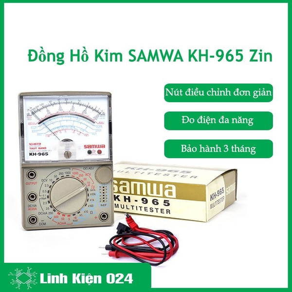 Đồng Hồ Kim Samwa KH-965 Zin