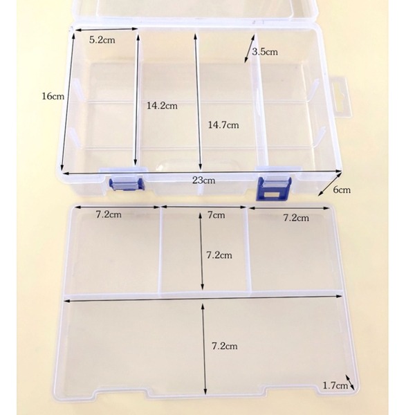 Hộp Đựng Linh Kiện F-240 234x168x62mm