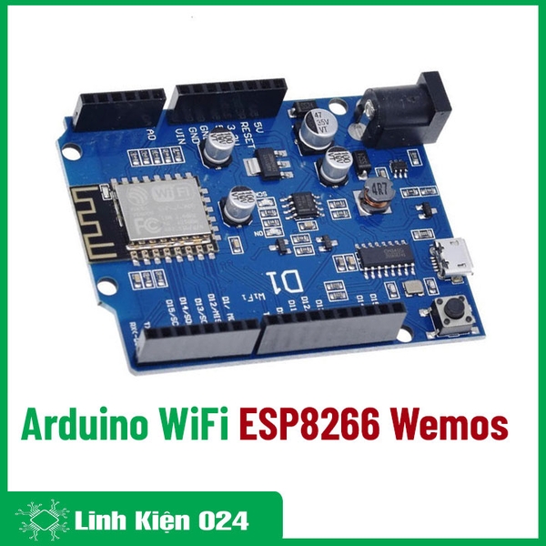 Arduino WiFi ESP8266 Wemos D1 (K3G7)