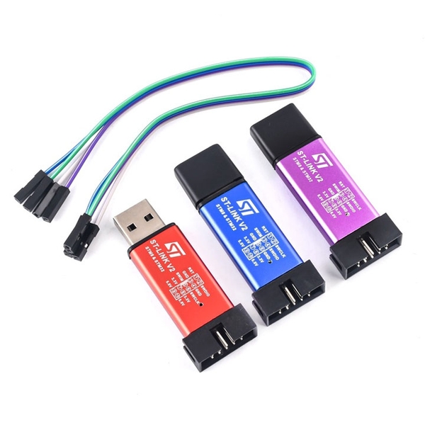 Mạch Nạp ST-Link V2, Mach Nạp Cho Vi Điều Khiển STM8 Và STM32 ((K3A1)