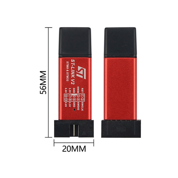 Mạch Nạp ST-Link V2, Mach Nạp Cho Vi Điều Khiển STM8 Và STM32 ((K3A1)
