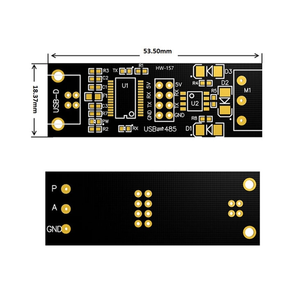 USB TO TTL/RS485 FT232 Có Bảo Vệ (K3B8)