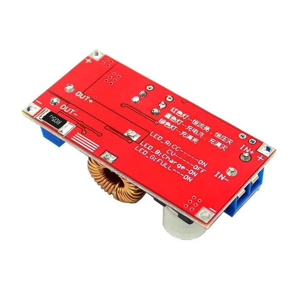 Module Hạ Áp Buck Bảo Vệ Quá Dòng Vin 4-38VDC Vout 1.25-36VDC 5A (K2E3)