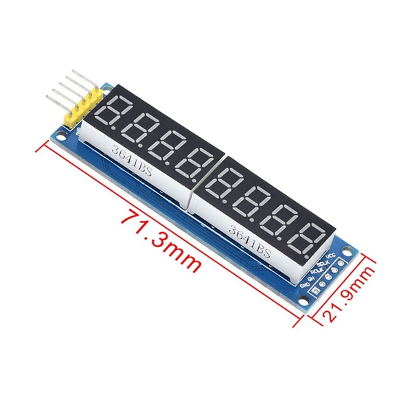 Module Led 7 Thanh 8 Số HC595
