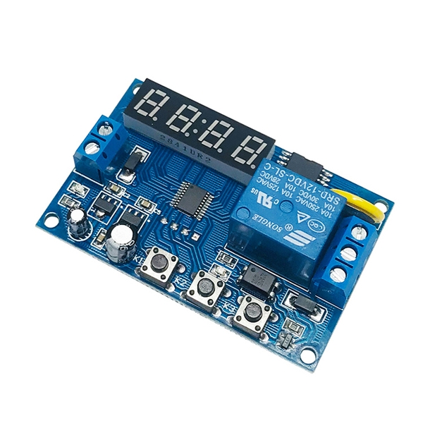 Module Tạo Trễ - Chuyển Mạch Điều Khiển Relay 12V Thời Gian Thực DS3231 (K4E5)