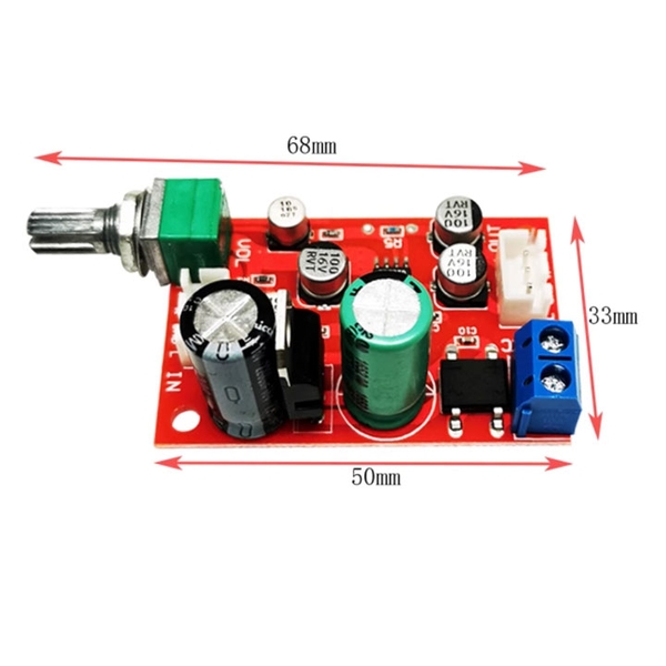 Module Tiền Khuếch Đại NE5532 Tăng Công Suất Đầu Vào (k5e8)