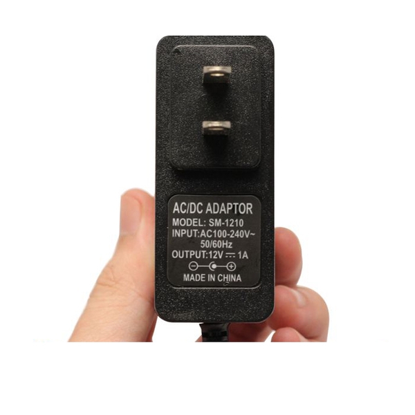 Nguồn Adapter 12V-1A Jack DC 5.5x2.1mm