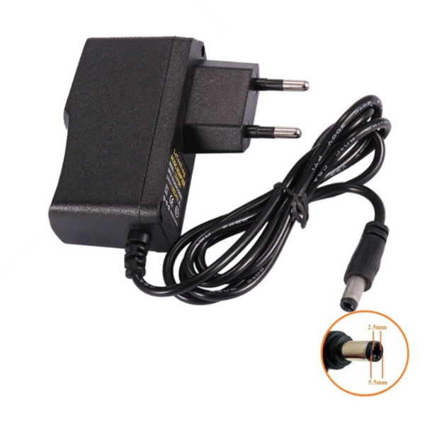 Nguồn Adapter 12V-1A Jack DC 5.5x2.1mm